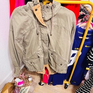 Abercrombie & Fitch Tan Utility Jacket